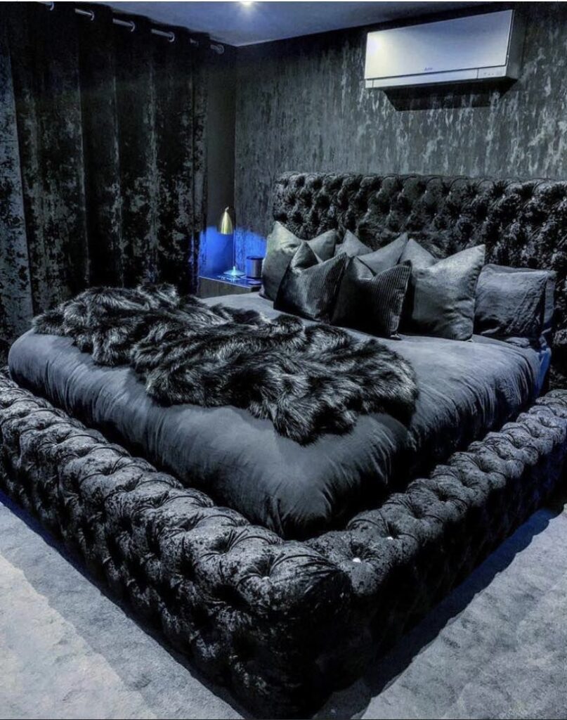 dark bedroom