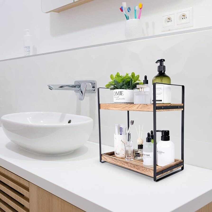 Stylish Storage Solutions for Bathroom Counter Decor