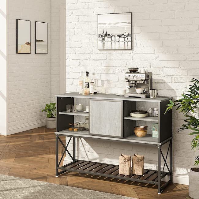 Industrial Edge Coffee Bars: Embrace a Trendy Home Coffee Station