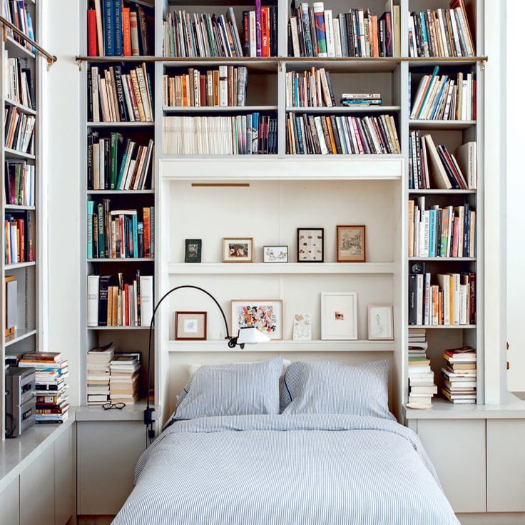 small home library